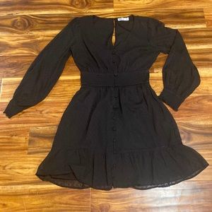 HOLLISTER black dress WOMENS size Medium